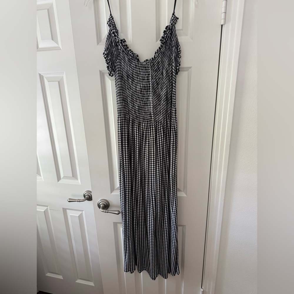 Bardot Black and White Seersucker Dress - Picture 2 of 5